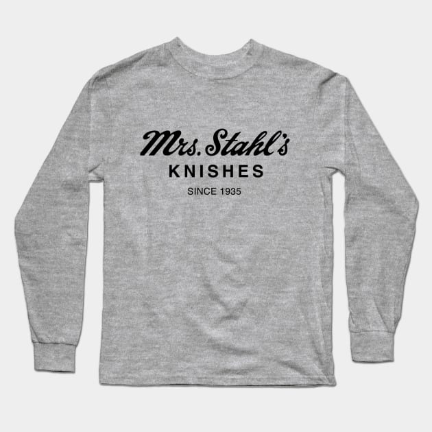 Mrs. Stahl's Knishes Long Sleeve T-Shirt by Pop Fan Shop